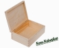 Preview: Holzkiste Kiefer, Geschenkbox mit Deckel, 22 x 16 cm