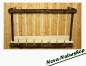 Preview: Wand-Heuraufe XXL, 160 cm breit, Volumen: 500 Liter, Alu-Gitter