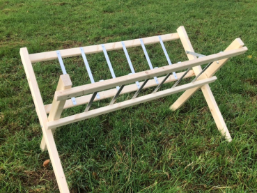 Preview: Heuraufe „ Bambi“ – 120 × 90 cm Futterraufe , Heuraufe für Weidetiere