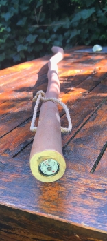 Wanderstock mit Kompass, Hirtenstock , Pilgerstock ,  110 cm