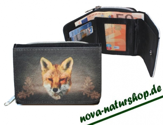 Geldbörse -  Fuchs, Jäger Portemonnaie, Fuchs Motiv