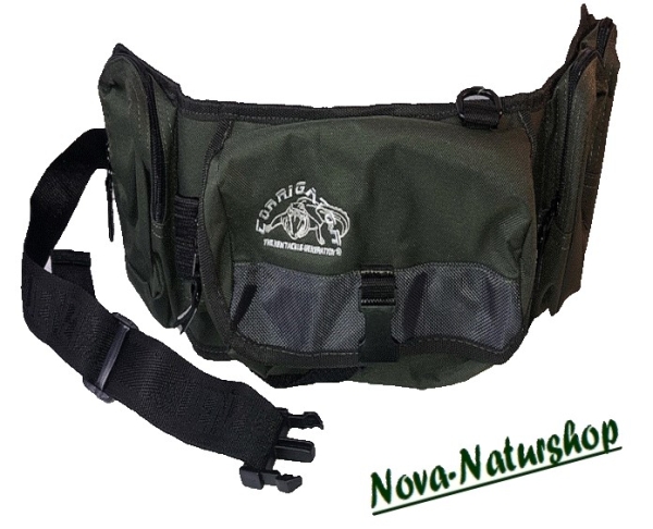 Große Outdoor Bauchtasche , Angler - Gürteltasche verstellbar