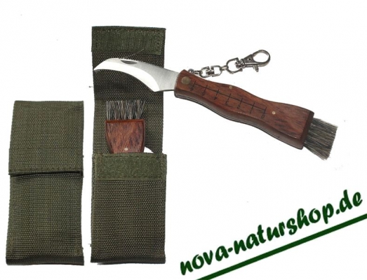 Pilzmesser mit Gürteltasche , Pilz Set , Pilzmesser , Pilzmesser und Koppeltasche