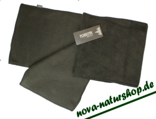 Jagdschal - Fleece-Schal , Jagdschal Oliv aus Softfleece , Fleeceschal Oliv