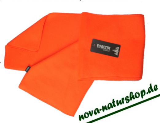 Jagdschal , Fleece Schal Signal , Jäger Signalschal aus Softfleece