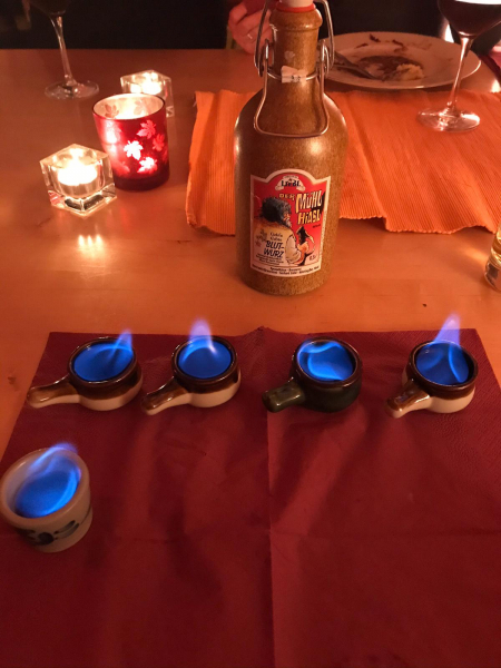 Keramik - Pfännchen im 6er Set , Flambier Pfännchen