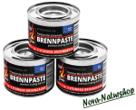 Sicherheits-Brennpaste, Bio-Alkohol, 3er Pack